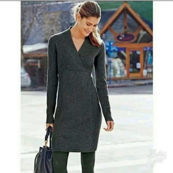 SOLD! Athleta | Merino Wool Dress - Picture 2 of 11